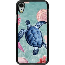iPhone XR Case Hülle - Preppy Turtle