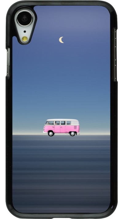 iPhone XR Case Hülle - Spring 23 pink bus