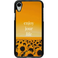 iPhone XR Case Hülle - Summer 2025 Enjoy your life