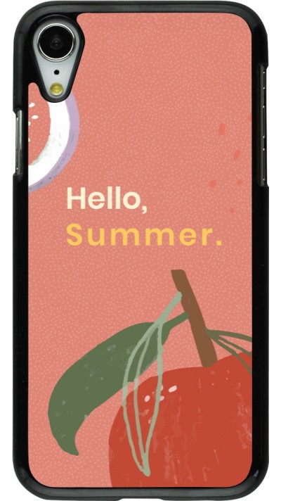Coque iPhone XR - Summer 2025 Hello summer