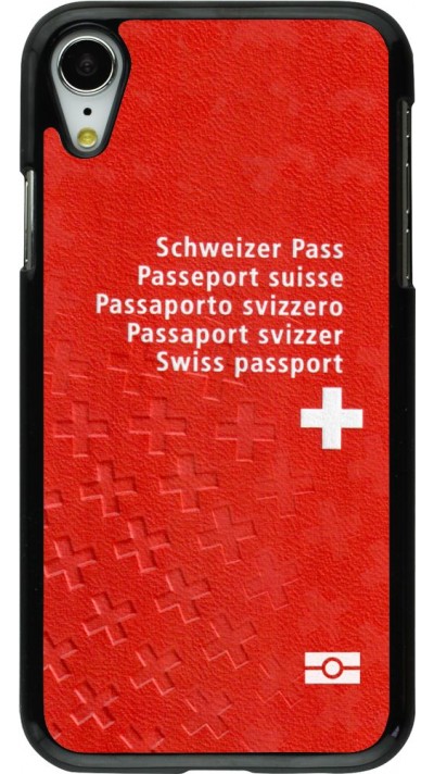 Hülle iPhone XR - Swiss Passport