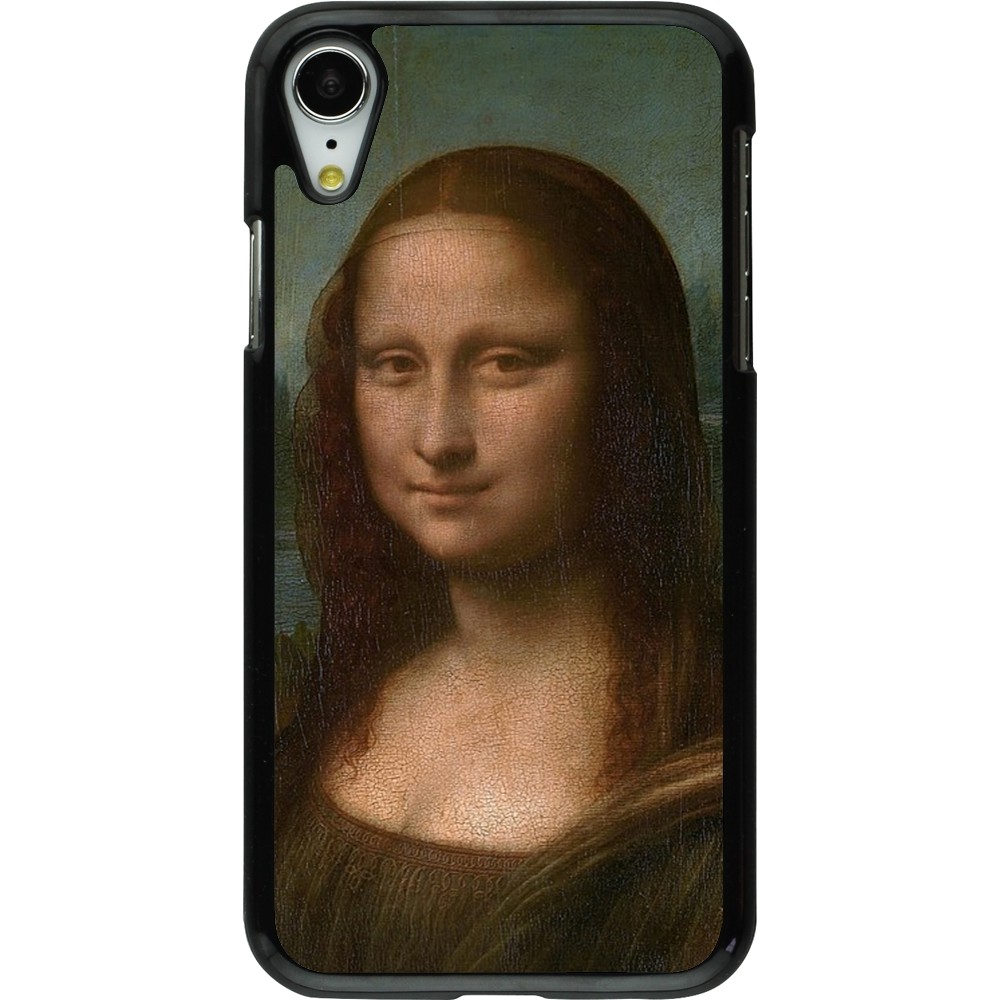 iPhone XR Case Hülle - Kunstbild - Mona Lisa - Leonardo de Vinci