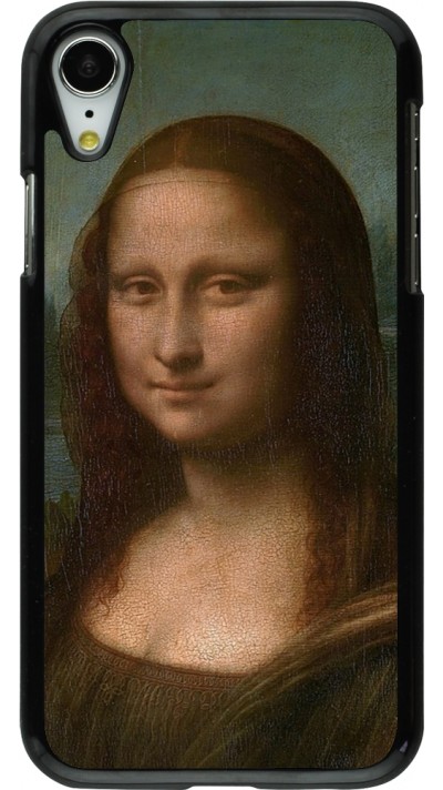 iPhone XR Case Hülle - Kunstbild - Mona Lisa - Leonardo de Vinci