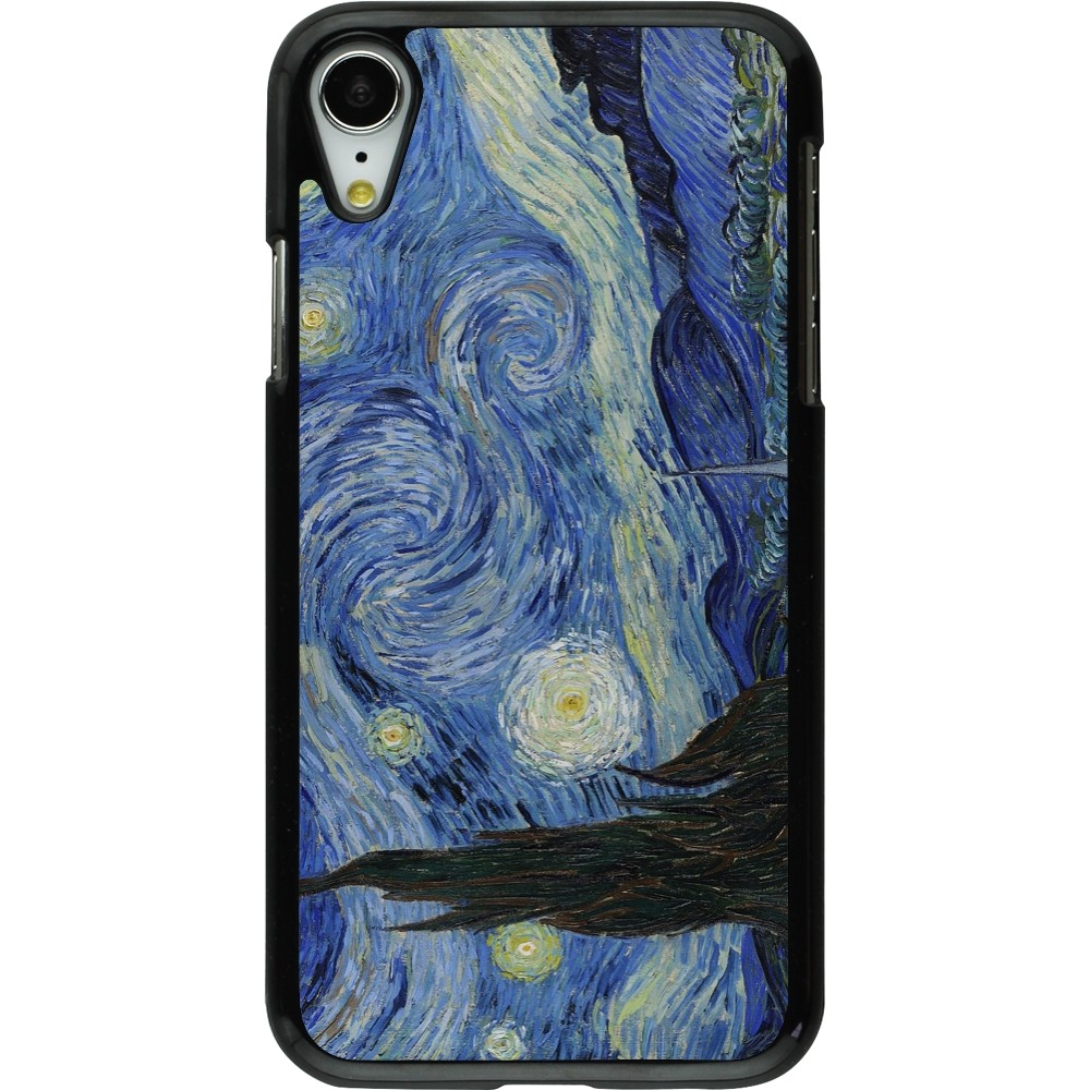iPhone XR Case Hülle - Kunstbild - Sternennacht - Van Gogh