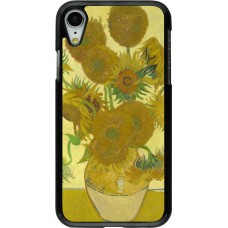 iPhone XR Case Hülle - Kunstbild - Sonnenblumen  - Van Gogh