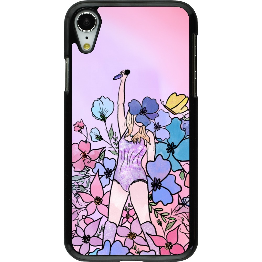 iPhone XR Case Hülle - Taylor Swift Sketch - Pink