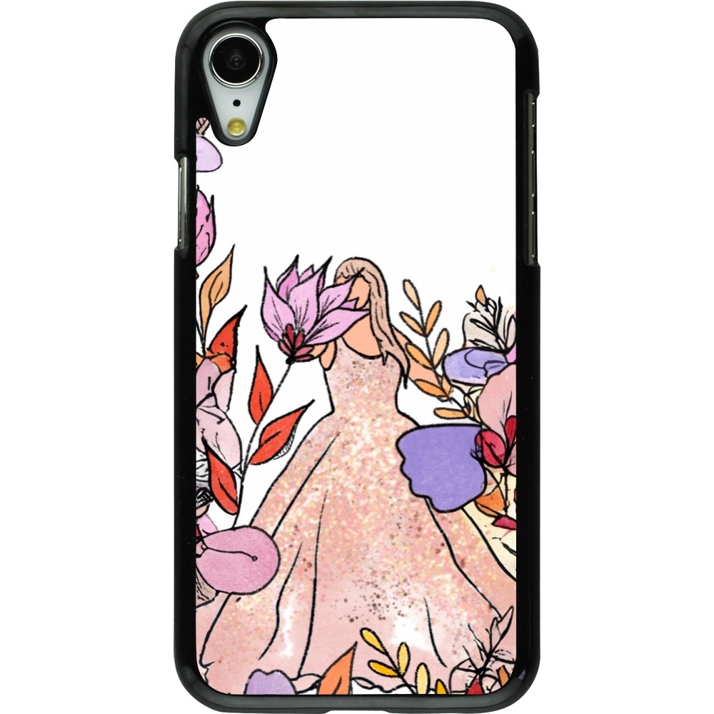 iPhone XR Case Hülle - Taylor Swift Sketch - White