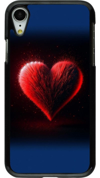 iPhone XR Case Hülle - Valentin 2025 rotes Herz