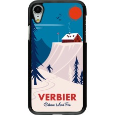 iPhone XR Case Hülle - Verbier Cabane Mont-Fort