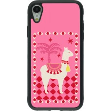 iPhone XR Case Hülle - Silikon schwarz Alpaca 2026