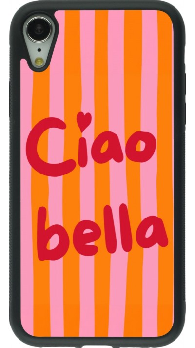 iPhone XR Case Hülle - Silikon schwarz Bye Bella 2026