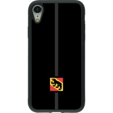 iPhone XR Case Hülle - Silikon schwarz Kanton BE schwarz