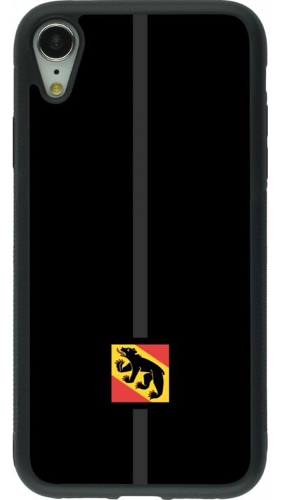 iPhone XR Case Hülle - Silikon schwarz Kanton BE schwarz