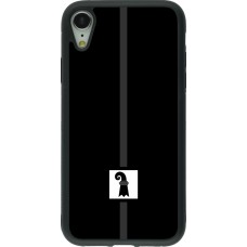 iPhone XR Case Hülle - Silikon schwarz Kanton BS schwarz