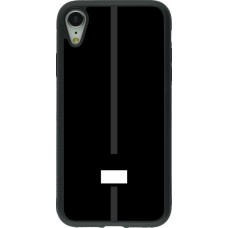 iPhone XR Case Hülle - Silikon schwarz Kanton FR schwarz