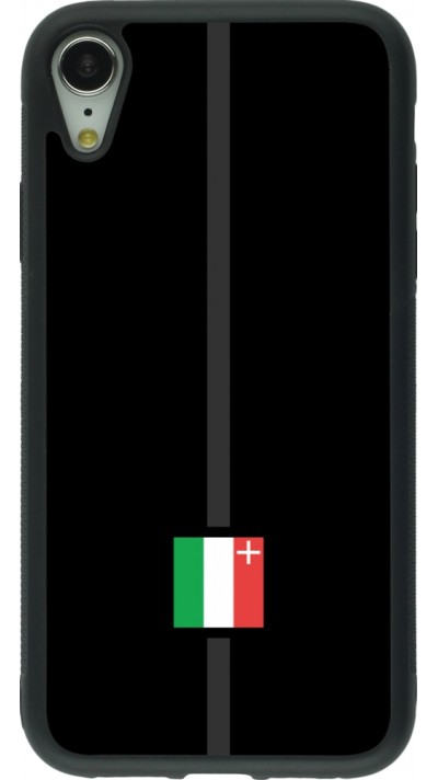 iPhone XR Case Hülle - Silikon schwarz Kanton NE schwarz