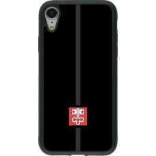 iPhone XR Case Hülle - Silikon schwarz Kanton NW schwarz
