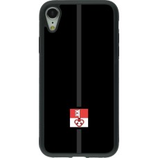 iPhone XR Case Hülle - Silikon schwarz Kanton OW schwarz