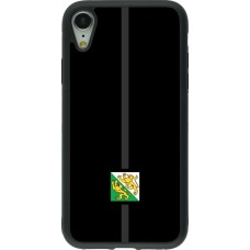 iPhone XR Case Hülle - Silikon schwarz Kanton TG schwarz