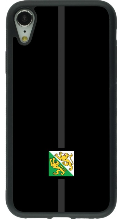 iPhone XR Case Hülle - Silikon schwarz Kanton TG schwarz