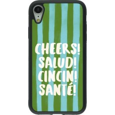 iPhone XR Case Hülle - Silikon schwarz Cheers 2026