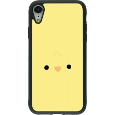 iPhone XR Case Hülle - Silikon schwarz Easter 2026 Little chicken