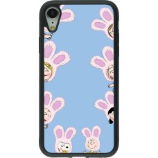 iPhone XR Case Hülle - Silikon schwarz Easter 2026 Snoopy