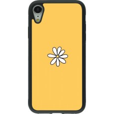 iPhone XR Case Hülle - Silikon schwarz Easter 2023 daisy