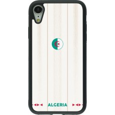 iPhone XR Case Hülle - Silikon schwarz Algerien 2026 personalisierbares Fussballtrikot