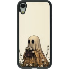 iPhone XR Case Hülle - Silikon schwarz Halloween 2025 Ghost gardener