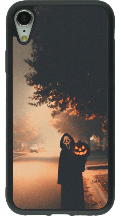 iPhone XR Case Hülle - Silikon schwarz Halloween 2025 Scream