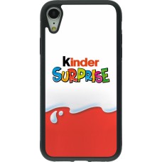 iPhone XR Case Hülle - Silikon schwarz Kinder Surprise