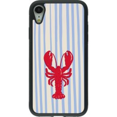 iPhone XR Case Hülle - Silikon schwarz Red lobster 2026