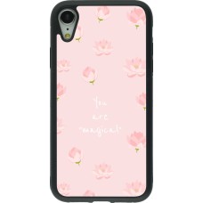 iPhone XR Case Hülle - Silikon schwarz Mom 2023 your are magical