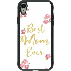 iPhone XR Case Hülle - Silikon schwarz Mom 2024 best Mom ever