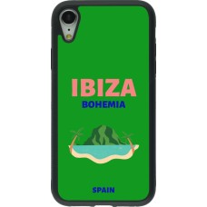 iPhone XR Case Hülle - Silikon schwarz Pop Summer Destination Ibiza