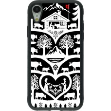 iPhone XR Case Hülle - Silikon schwarz Poya Schweiz 2 schwarz