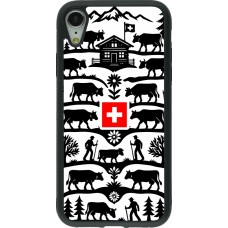 iPhone XR Case Hülle - Silikon schwarz Poya Schweiz 3