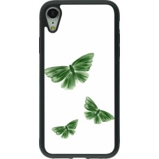 iPhone XR Case Hülle - Silikon schwarz Butterflies 2026