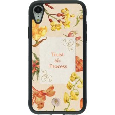 iPhone XR Case Hülle - Silikon schwarz Trust the process 2026