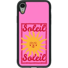 iPhone XR Case Hülle - Silikon schwarz Sun sun 2026