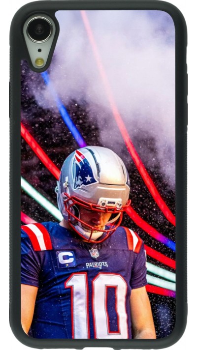 iPhone XR Case Hülle - Silikon schwarz Super Bowl 26 Patriots 3