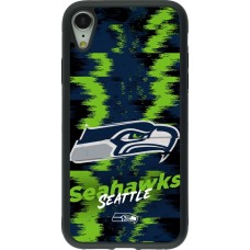 iPhone XR Case Hülle - Silikon schwarz Super Bowl 26 Seattle 2
