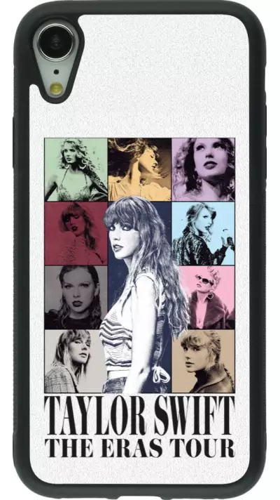 iPhone XR Case Hülle - Silikon schwarz Taylor Swift The Eras Tour