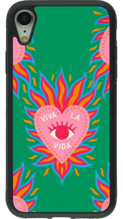 iPhone XR Case Hülle - Silikon schwarz Viva la vida 2026