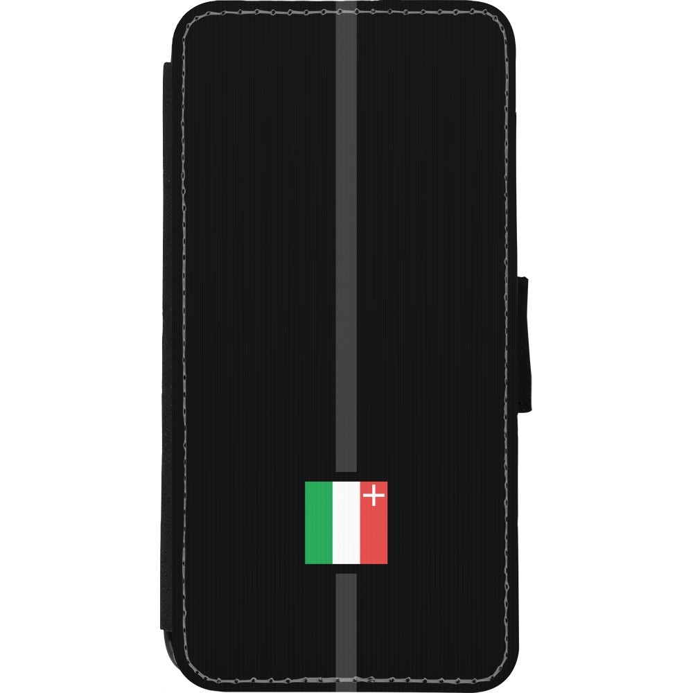 iPhone XR Case Hülle - Wallet schwarz Kanton NE schwarz