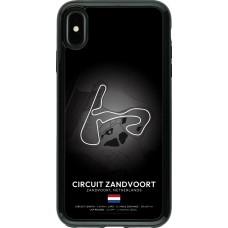 iPhone Xs Max Case Hülle - Hybrid Armor schwarz F1 Track 2025 Netherlands
