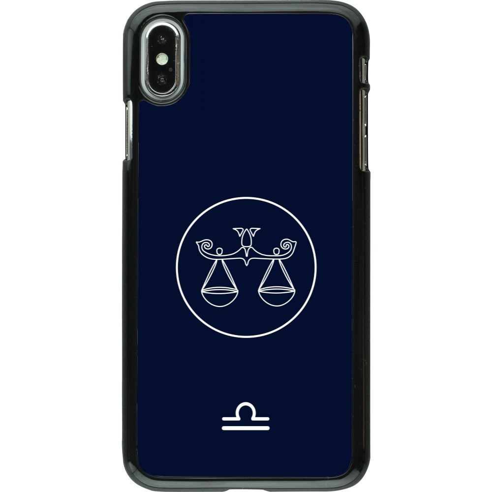 iPhone Xs Max Case Hülle - Astrologie Waage