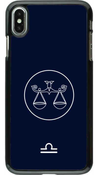 iPhone Xs Max Case Hülle - Astrologie Waage