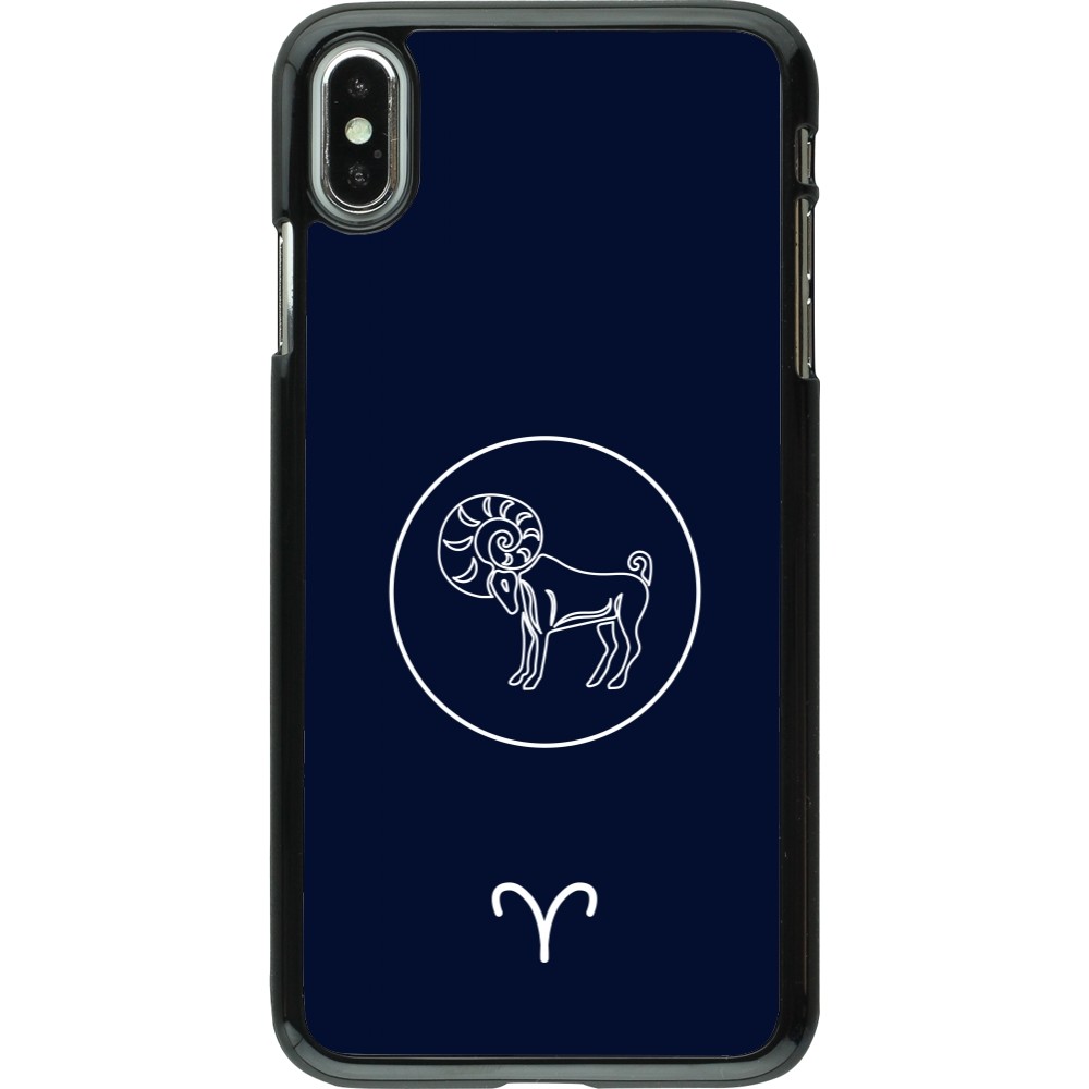 iPhone Xs Max Case Hülle - Astrologie Widder